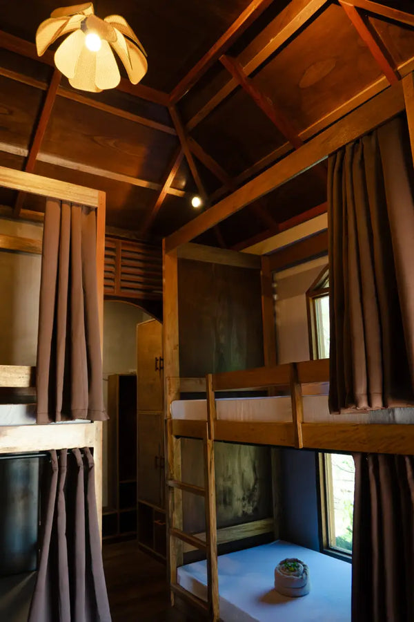 Hostel room interior